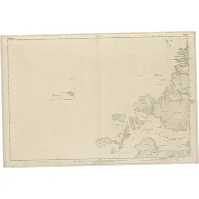 1873 Map of Inverness-shire (Mainland), Sheet CXX (with inset CV), 1876 Print