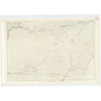 1872 Map of Inverness-shire (Mainland), Sheet CXXIII, 1876 Print