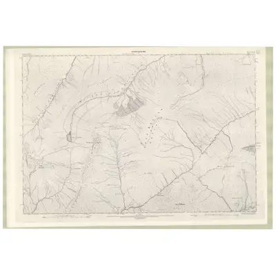 1900 Map of Inverness-shire - Mainland Sheet CXXIV, 1902 Print