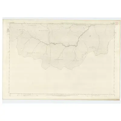1869 Map of Inverness-shire (Mainland), Sheet CXXXIII, 1873 Print