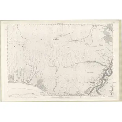 1899 Map of Inverness-shire - Mainland Sheet CXXXIX, 1903 Print