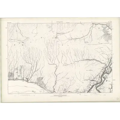 1959 Map of Inverness-shire - Mainland Sheet CXXXIX