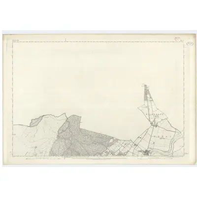 1872 Map of Inverness-shire (Mainland), Sheet II, 1875 Print