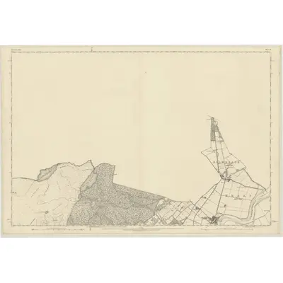 1872 Map of Inverness-shire (Mainland), Sheet II, 1875 Print