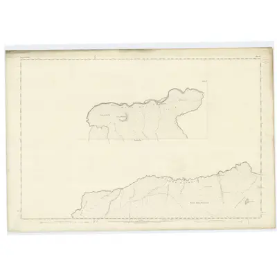 1873 Map of Inverness-shire (Mainland), Sheet IIA (with inset IIB), 1876 Print