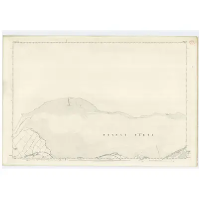 1872 Map of Inverness-shire (Mainland), Sheet III, 1876 Print