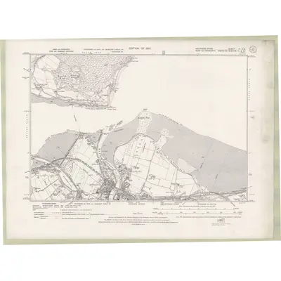 1929 Map of Inverness-shire - Mainland Sheet IV.SW, 1932 Print