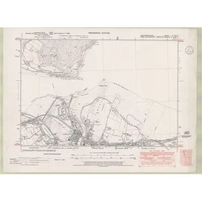 1938 Map of Inverness-shire - Mainland Sheet IV.SW, 1947 Print