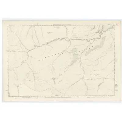 1872 Map of Inverness-shire (Mainland), Sheet L, 1875 Print