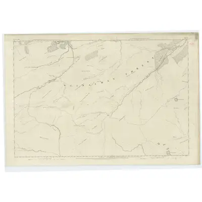 1872 Map of Inverness-shire (Mainland), Sheet LI, 1874 Print