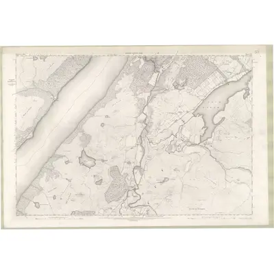 1899 Map of Inverness-shire - Mainland Sheet LIV, 1904 Print