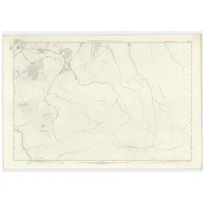 1871 Map of Inverness-shire (Mainland), Sheet LV, 1874 Print