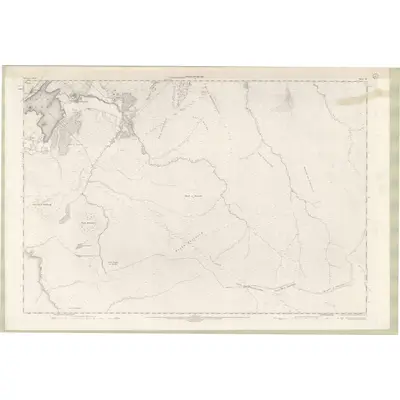 1899 Map of Inverness-shire - Mainland Sheet LV, 1903 Print