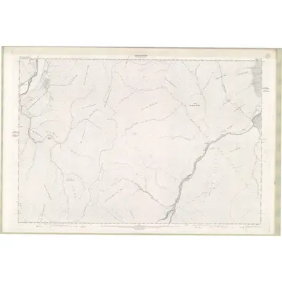 1900 Map of Inverness-shire - Mainland Sheet LVII, 1903 Print