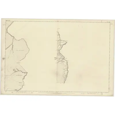 1868 Map of Inverness-shire (Mainland), Sheet LXI, 1874 Print
