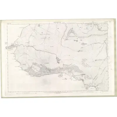 1899 Map of Inverness-shire - Mainland Sheet LXII, 1902 Print