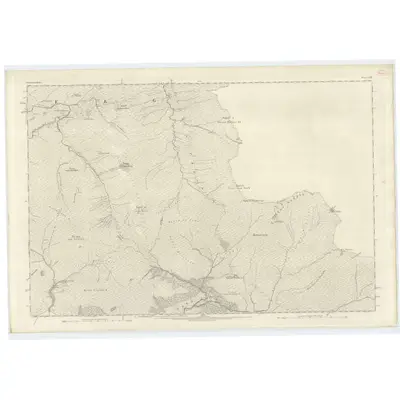 1872 Map of Inverness-shire (Mainland), Sheet LXIII, 1876 Print