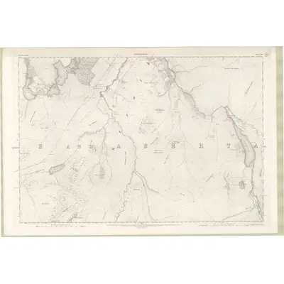 1899 Map of Inverness-shire - Mainland Sheet LXIX, 1903 Print