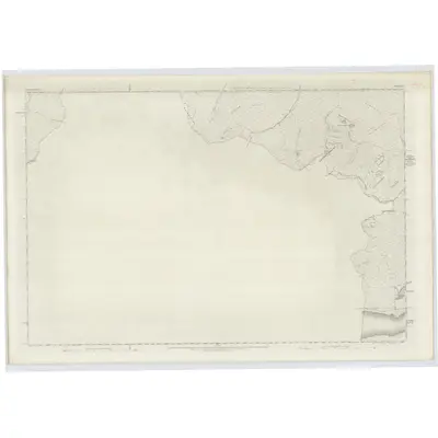 1872 Map of Inverness-shire (Mainland), Sheet LXV, 1874 Print
