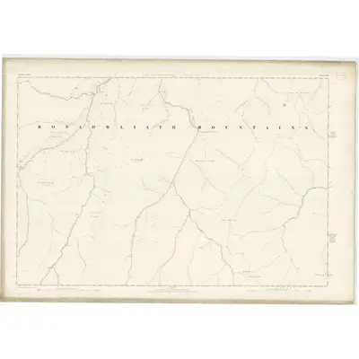 1869 Map of Inverness-shire (Mainland), Sheet LXXI, 1873 Print