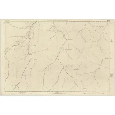 1869 Map of Inverness-shire (Mainland), Sheet LXXI, 1873 Print
