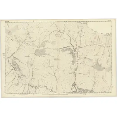 1872 Map of Inverness-shire (Mainland), Sheet LXXIX, 1876 Print