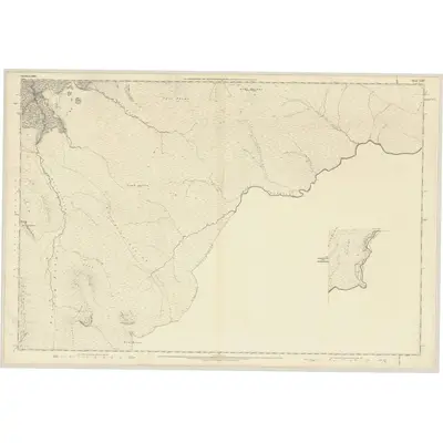 1867 Map of Inverness-shire (Mainland), Sheet LXXV, 1874 Print