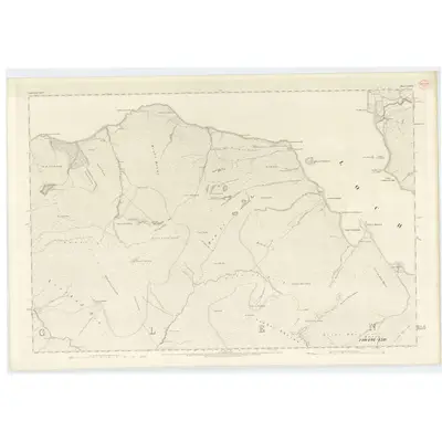 1872 Map of Inverness-shire (Mainland), Sheet LXXVII, 1876 Print