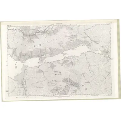 1899 Map of Inverness-shire - Mainland Sheet LXXVIII, 1902 Print