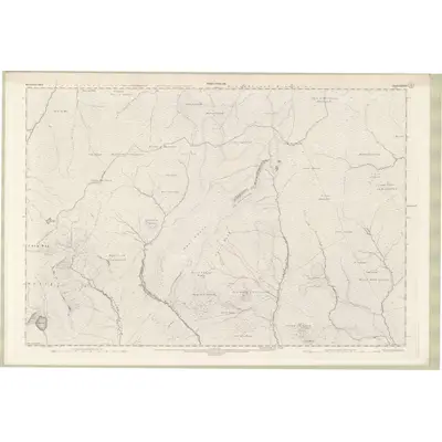 1899 Map of Inverness-shire - Mainland Sheet LXXXVI, 1903 Print