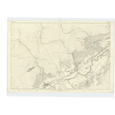 1870 Map of Inverness-shire (Mainland), Sheet LXXXVII, 1872 Print