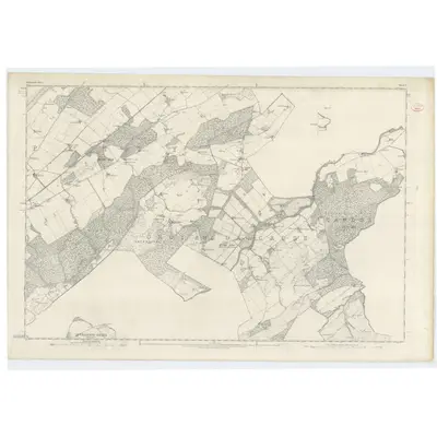 1869 Map of Inverness-shire (Mainland), Sheet V (with inset VI), 1876 Print