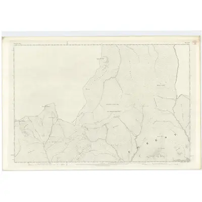 1872 Map of Inverness-shire (Mainland), Sheet VIII, 1876 Print