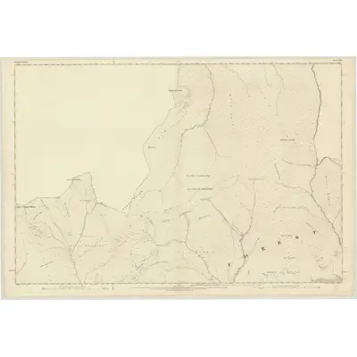 1872 Map of Inverness-shire (Mainland), Sheet VIII, 1876 Print