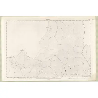 1901 Map of Inverness-shire - Mainland Sheet VIII, 1903 Print
