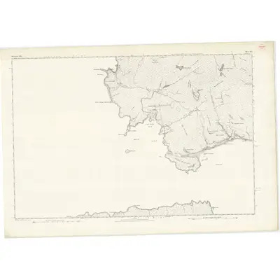 1873 Map of Inverness-shire (Mainland), Sheet XCI, 1877 Print