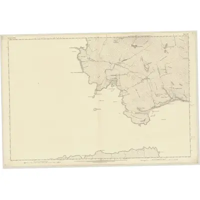 1873 Map of Inverness-shire (Mainland), Sheet XCI, 1877 Print