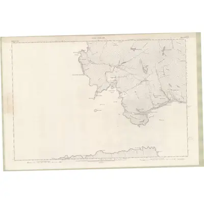 1899 Map of Inverness-shire - Mainland Sheet XCI, 1900 Print