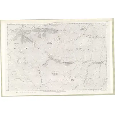 1899 Map of Inverness-shire - Mainland Sheet XCIII, 1902 Print