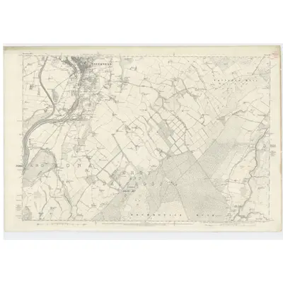 1868 Map of Inverness-shire (Mainland), Sheet XII, 1874 Print