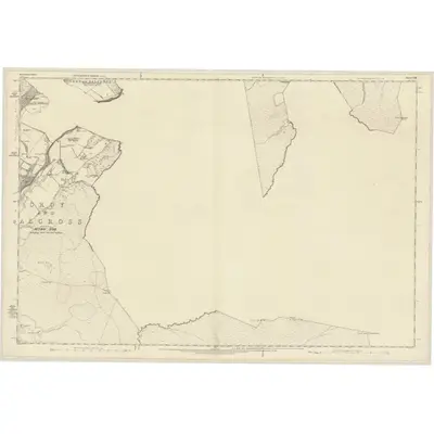 1870 Map of Inverness-shire (Mainland), Sheet XIII, 1876 Print