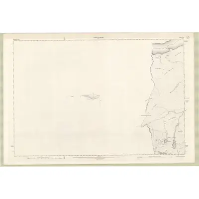1901 Map of Inverness-shire - Mainland Sheet XIV (inset XXV), 1903 Print