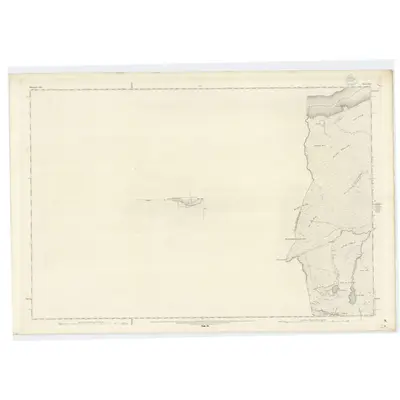 1872 Map of Inverness-shire (Mainland), Sheet XIV (with inset XXV), 1876 Print