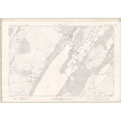 1902 Map of Inverness-shire - Mainland Sheet XIX, 1905 Print