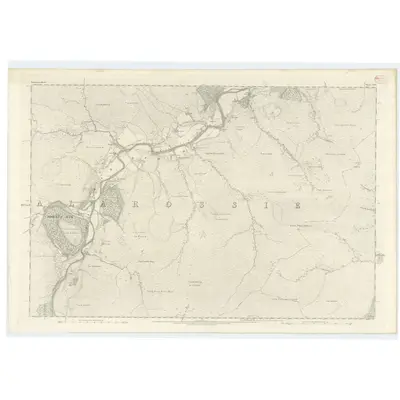 1870 Map of Inverness-shire (Mainland), Sheet XLIV, 1874 Print