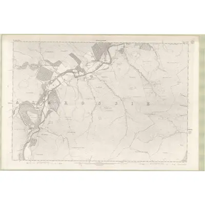 1900 Map of Inverness-shire - Mainland Sheet XLIV, 1903 Print
