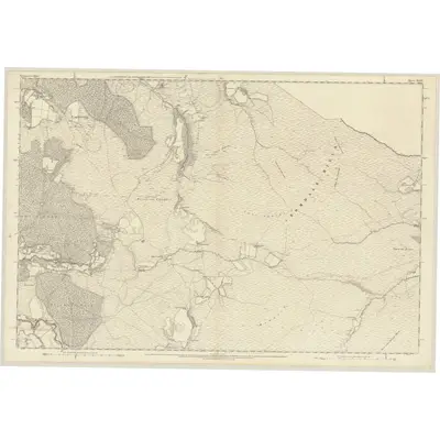1868 Map of Inverness-shire (Mainland), Sheet XLVIA, 1874 Print