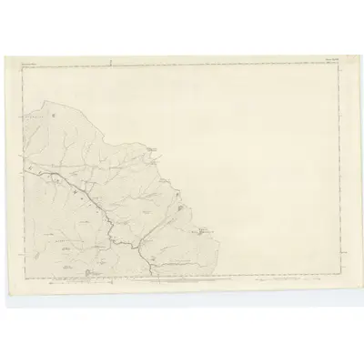 1872 Map of Inverness-shire (Mainland), Sheet XLVIII, 1876 Print