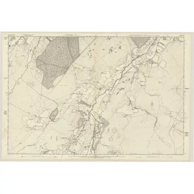1867 Map of Inverness-shire (Mainland), Sheet XX, 1875 Print