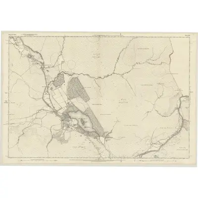 1870 Map of Inverness-shire (Mainland), Sheet XXI, 1875 Print